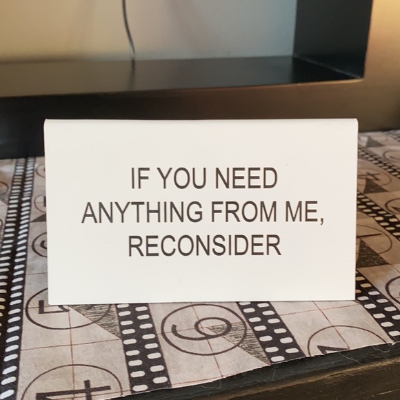 Table top Decor - Fun Sign - Picture 4 of 4